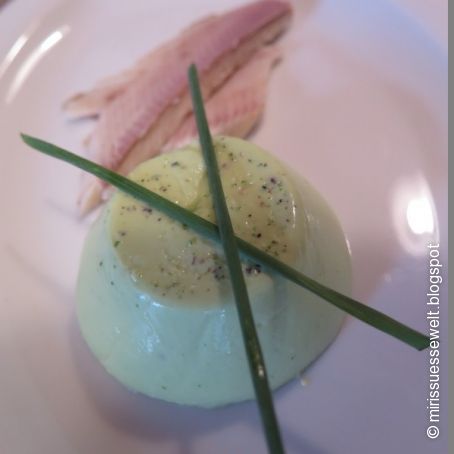 Bärlauch Panna-Cotta