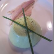 Bärlauch Panna-Cotta