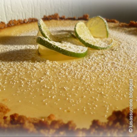 Käsekuchen mit Limetten