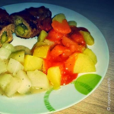 vegane Bratensauce bzw. vegane braune Sauce