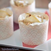 Birnen-Muffins mit Mascarpone-Joghurt-Mandel-Topping - Schritt 3