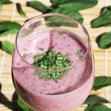 Heidelbeersmoothie mit Estragon