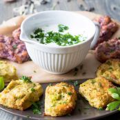 Blumenkohl Fingerfood mit Dip