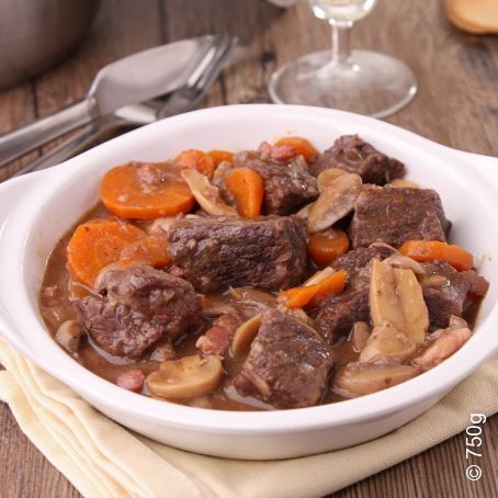 Burgunder Rindfleisch-Ragout