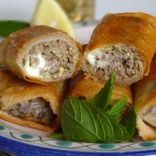 Börek mit Hackfleischfüllung