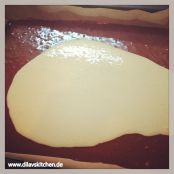Brownie-Käsekuchen mit Früchten - Schritt 3