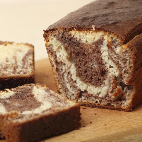 Bananen-Nutella-Marmorkuchen