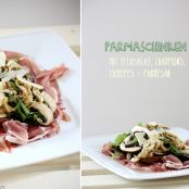 Feldsalat mit Parmaschinken