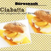 Fruchtiger Ciabatta-Sandwich