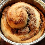 Haselnuss-Zimt Muffinschnecken - Schritt 3