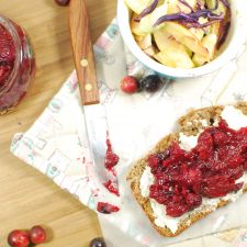 Cranberry Chutney & leichter Salat