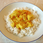 Fruchtiges Hähnchencurry