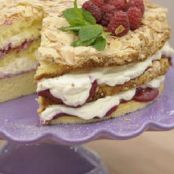 Mascarpone-Himbeer-Torte