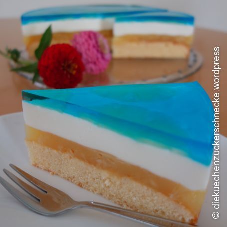 Blue Hawaii Torte