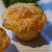 Herzhafte Mini-Muffins mit Speck, Käse und Möhren - Schritt 1