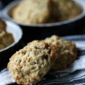 Apfel-Cranberry-Cookies