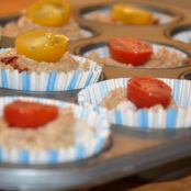 Herzhafte Küchlein: TOMATEN-SPECK-MUFFINS - herrlich fürs Picknick oder Partybuffet - Schritt 1