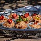 Herzhafte Küchlein: TOMATEN-SPECK-MUFFINS - herrlich fürs Picknick oder Partybuffet - Schritt 2