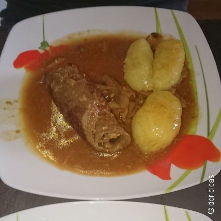 Rouladen mit Klößen á la Oma