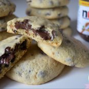 Chocolate Chip Cookies mit Nutella Füllung