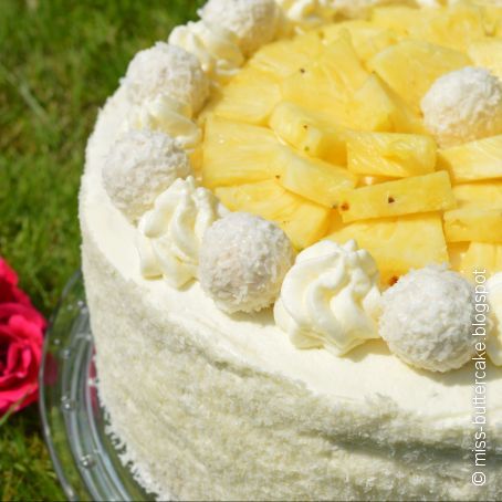 Ananas Raffaello Torte