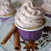 Lebkuchen-Pflaumen Cupcakes