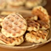 Dinkel-Waffelkekse, schnell, einfach und lecker!