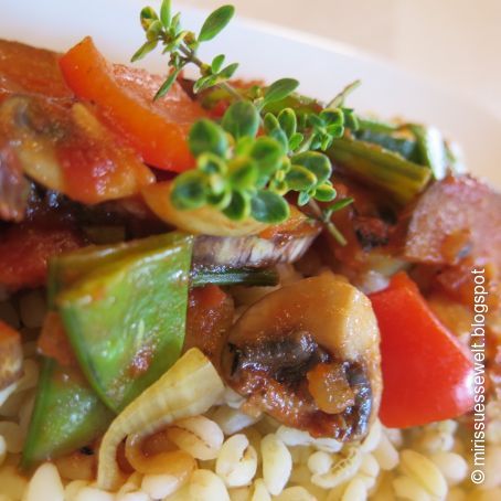 Gemüsepfanne mit Ebly