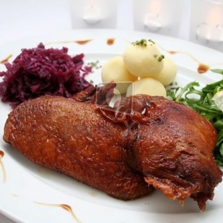 Gänsebraten