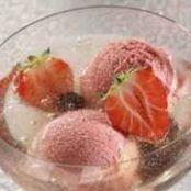 Erdbeertraum-Eis