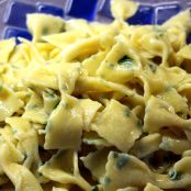 Farfalle con Gamberi al Zafferano - Schritt 5