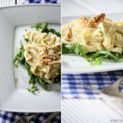 Rucola-Walnuss-Tagliatelle - Schritt 1