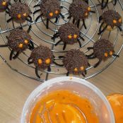 Halloween Cupcakes & Spinnen - Schritt 8