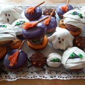 Halloween Cupcakes & Spinnen