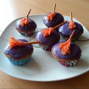 Halloween Cupcakes & Spinnen - Schritt 10