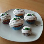 Halloween Cupcakes & Spinnen - Schritt 6