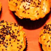 Halloween-Cupcakes - Schritt 1