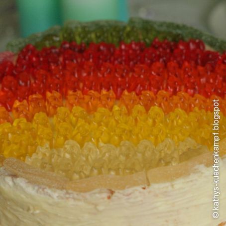 Haribo - Rosmarin - Zitronen - Pana Cotta Torte