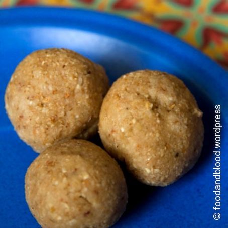 Healthier Laddu, vegan