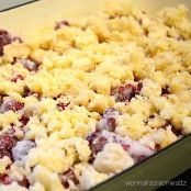 Himbeerkuchen mit Streusel - Schritt 3