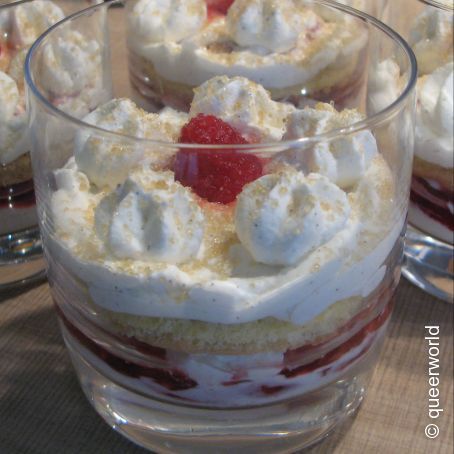 Himbeer – Mascarpone Becher Dessert