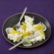 Fenchel-Käse-Carpaccio