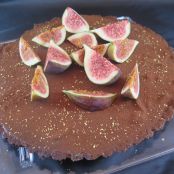 Vegane goldene Tarte