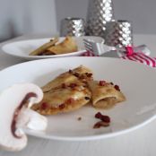 Piroggen mit Sauerkraut-Pilz-Füllung