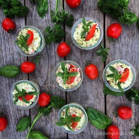 Hüttenkäse-Salat