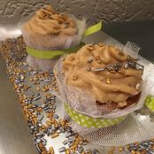 Pumpkinspice Cupcake mit Zimt-Buttercreme