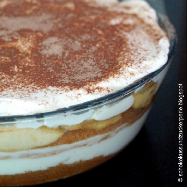 Trifle mit Apfel