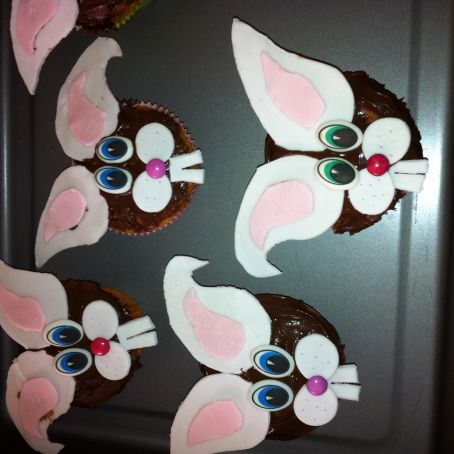 Osterhasen Cupcakes