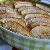 Milchreis(auflauf) mit Äpfeln