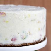 Frozen-Joghurt-Torte mit fruchtigem Topping - Schritt 5